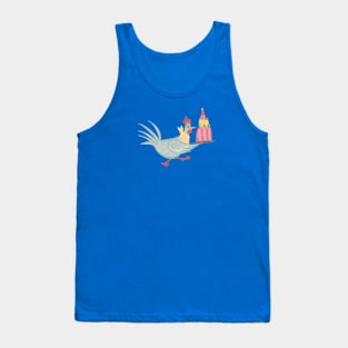 Chicken with Cake Tank Top